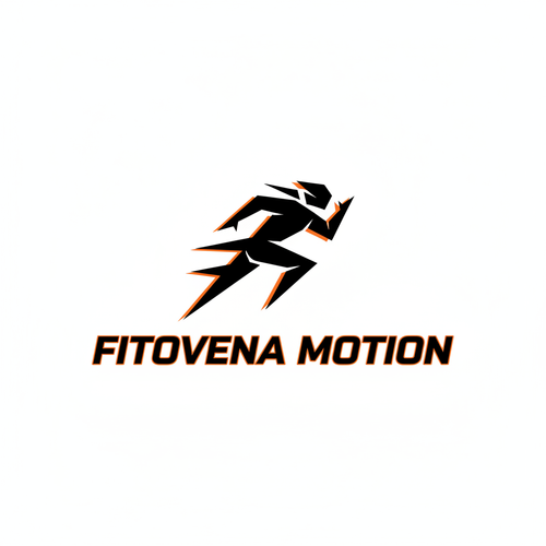 Fitovena Motion Logo - Orange
